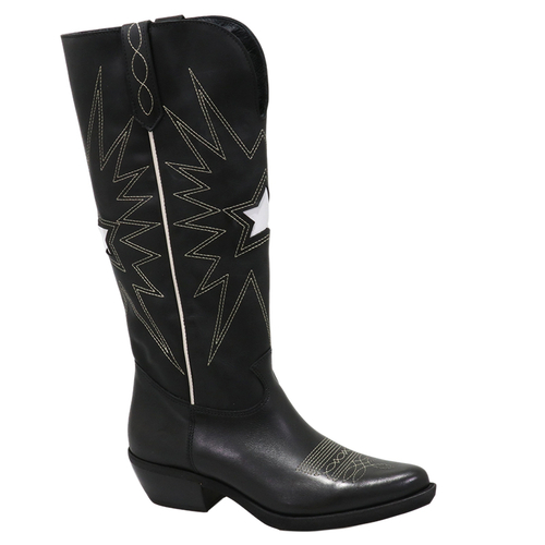 EL PASO-C385-CALF MATE -BLACK-WHITE